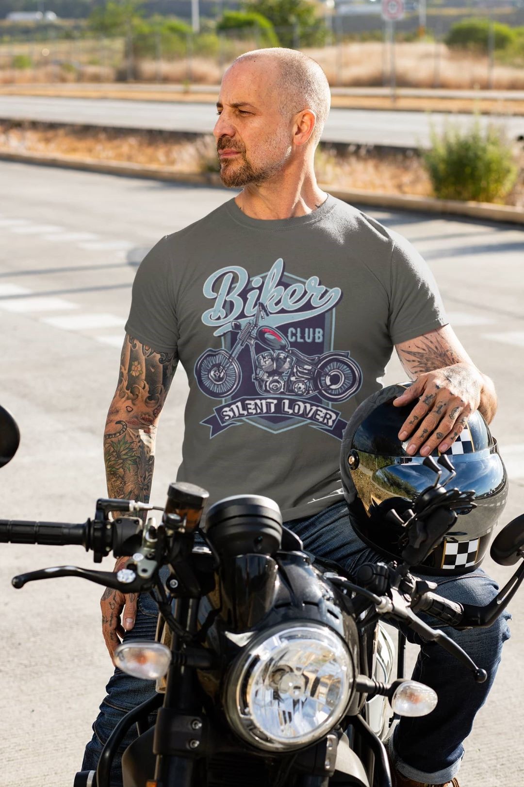 biker t-shirts men's