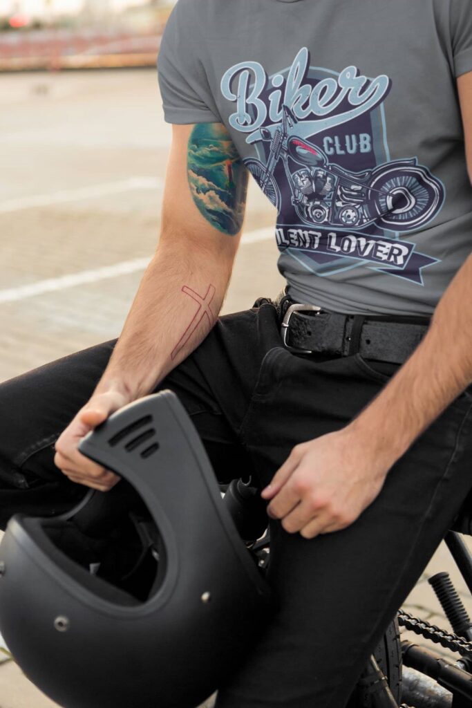Buy Online Luxury designer bikers club tees for men at DAYDREAMER FASHION LOUNGE